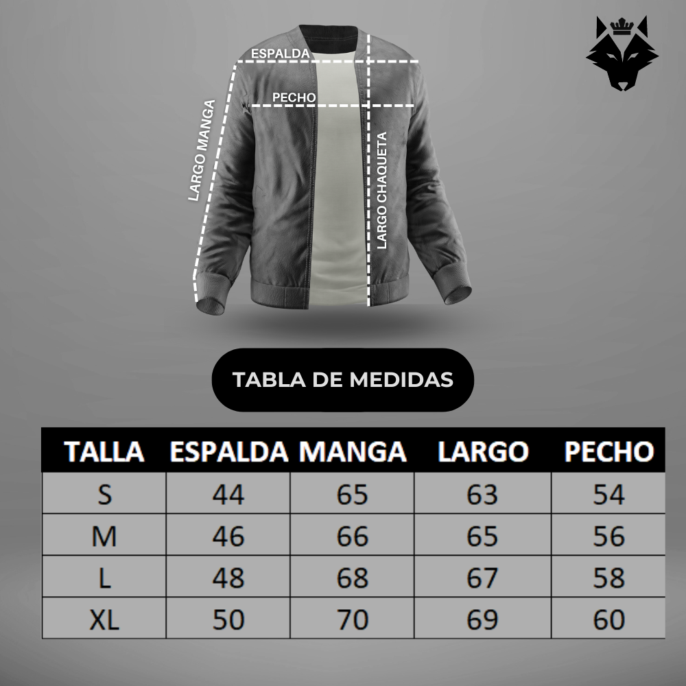 CHAQUETA IVANO CUEROTEX PREMIUM 🎁 ENVIO GRATIS