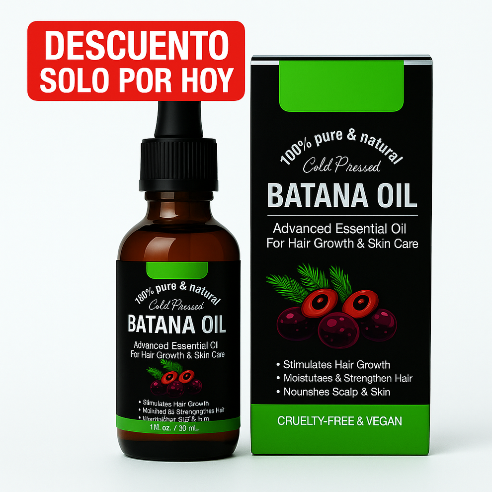 Aceite de batana 60ml para el crecimiento del cabello, barba, cejas y pestañas, elimina las puntas partidas, mejora la luminosidad y la nutrición del cabello 🎁 Envió Gratis