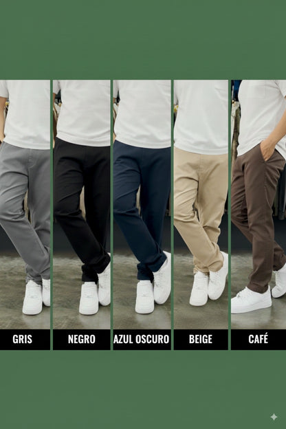 Pantalón Drill Hombre clásico, 🎁 Envió Gratis