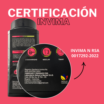 Suplemento en Polvo Sabor Sandia para niños Natuchildren gold Aumenta su bienestar con Vitaminas A,B y C 🎁 Hoy 50% DCTO