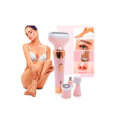 Afeitadora Electrica 4 en 1 Shaver para Dama cara, cuerpo, nariz y cejas 🎁 hoy 50% DCTO