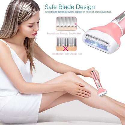 Afeitadora Electrica 4 en 1 Shaver para Dama cara, cuerpo, nariz y cejas 🎁 hoy 50% DCTO